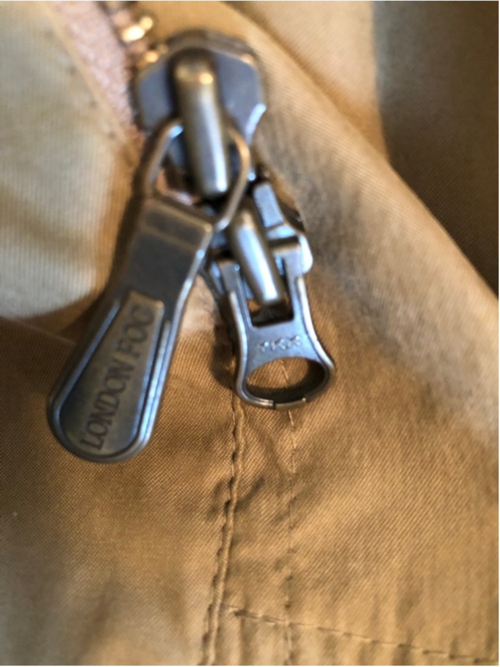 London Fog Utility Barn Jacket Gorpcore Field Coat Workwear Soft Suede Feel XL - Picture 4 of 12